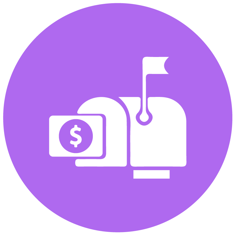 Pay By Mail Icon